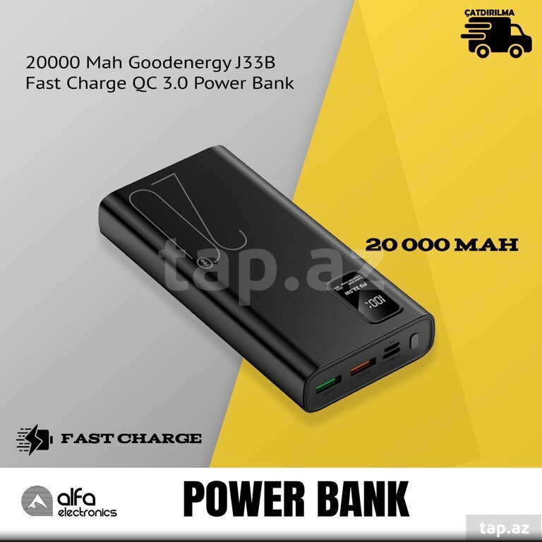 PowerBank J33B 20000 mAh