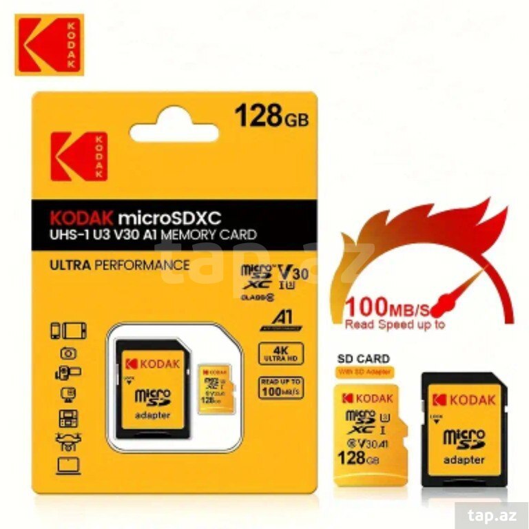 Micro SD cart "KODAK 128GB"
