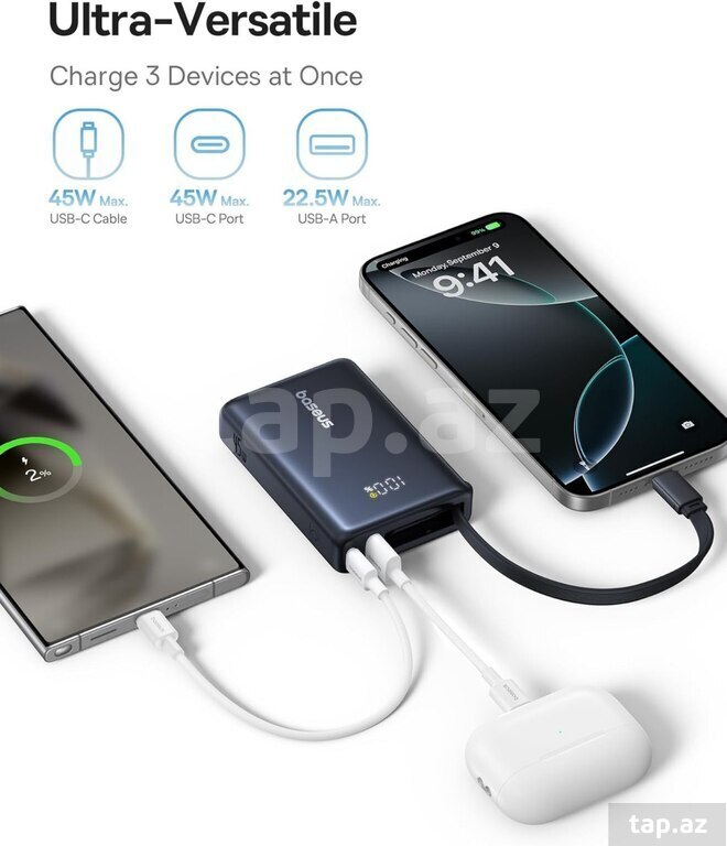 Powerbank "Baseus 10K 45 W" (2)