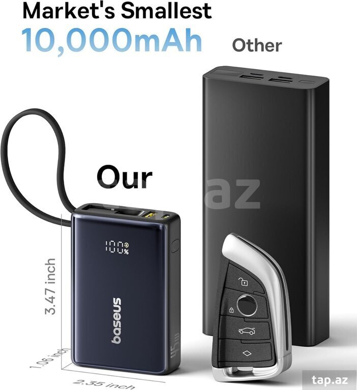 Powerbank "Baseus 10K 45 W" (3)