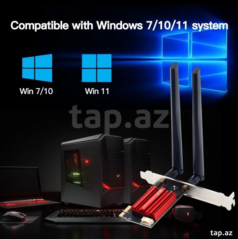 PCI-E kart Wi-Fi 5 1200Mb (4)
