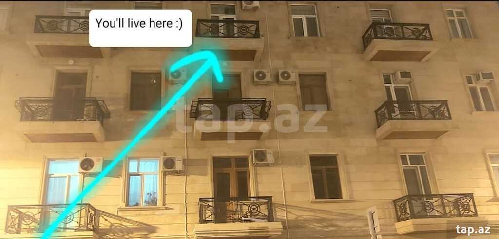 2-otaqlı mənzil kirayə verilir, Içərişəhər m., 60 m² (22)