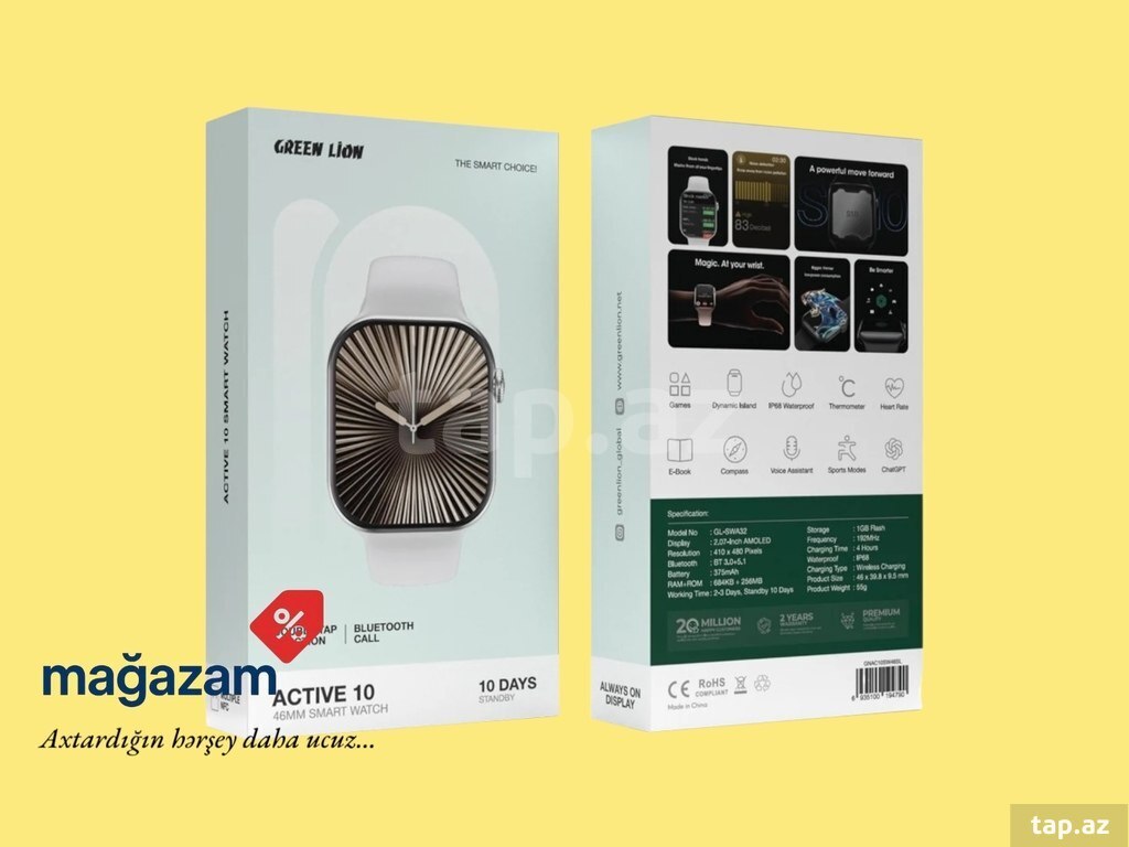 Green Lion Active 10 silver