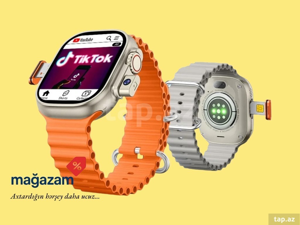 Smart saat sim kart + kameralı sim-300