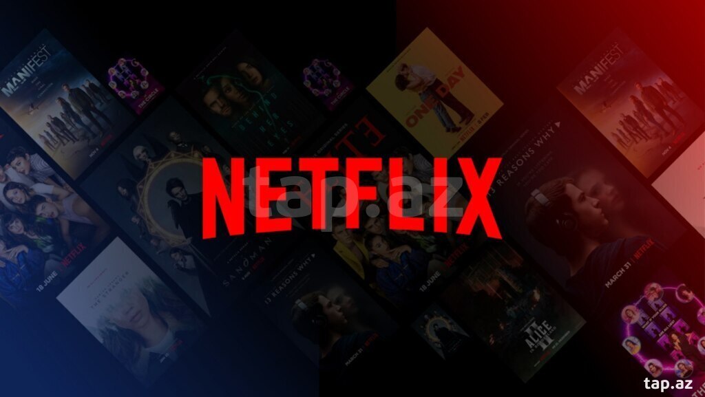 "Netflix" səhifəsi