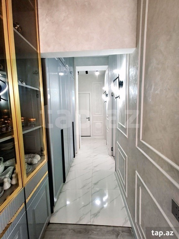 3-otaqlı yeni tikili, Həzi Aslanov m., 67 m² (5)