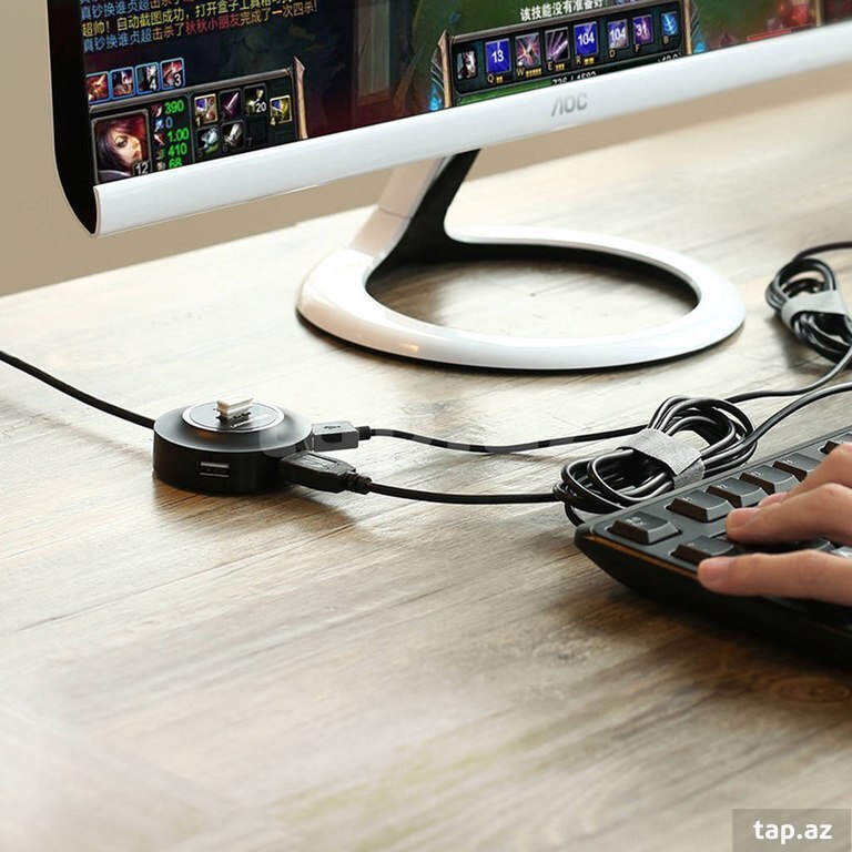 UGREEN CR106 4-Port USB 2.0 HUB 1M (20277)