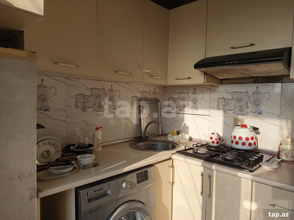 2-otaqlı mənzil kirayə verilir, Azadlıq pr., 50 m² (5)