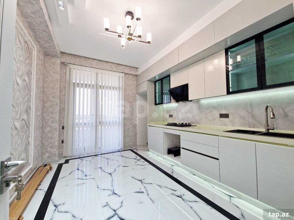 2-otaqlı yeni tikili, Özbəkistan küç., 85 m²