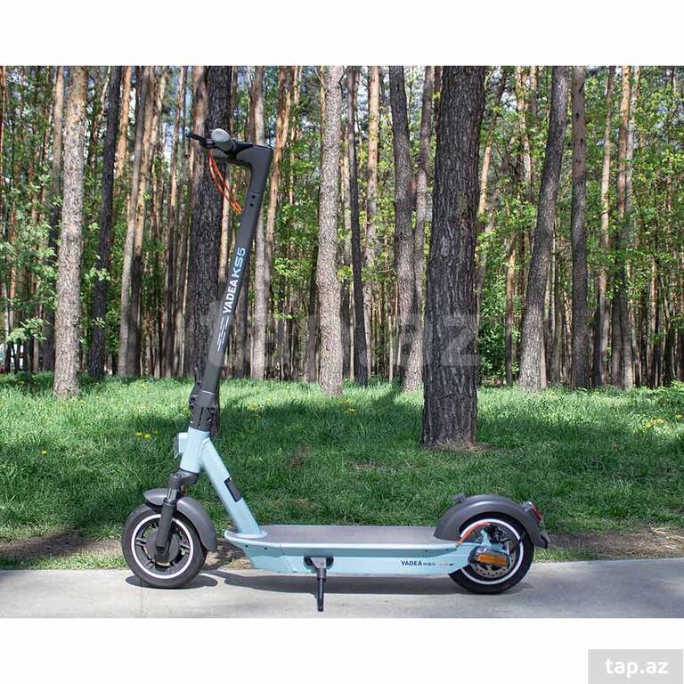 Elektrik skuter "Yadea KS5 White/Black and Blue/Grey" (6)