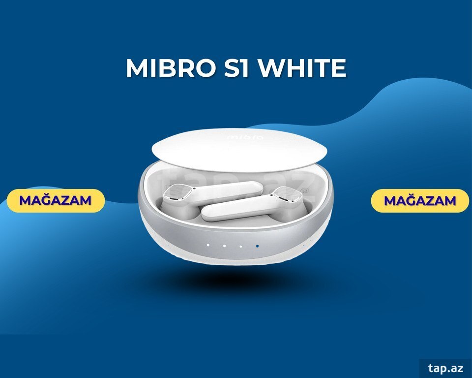 Qulaqlcıq "Mibro s1 white"