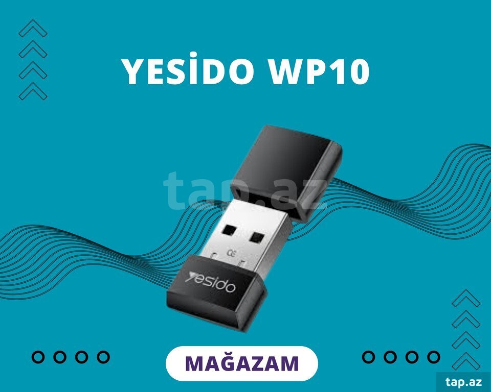 Yesido WP10 – 2.4 GHz Wi‑Fi USB Dongle Adapter