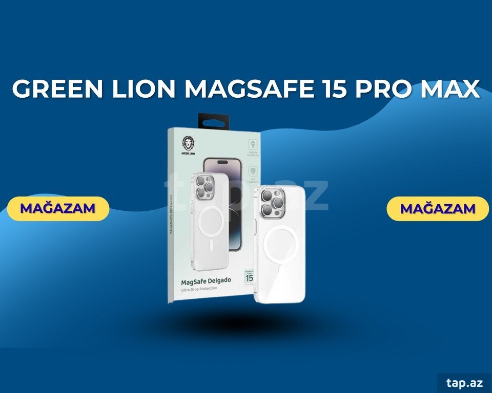 Green Lion Magsafe 15 pro max