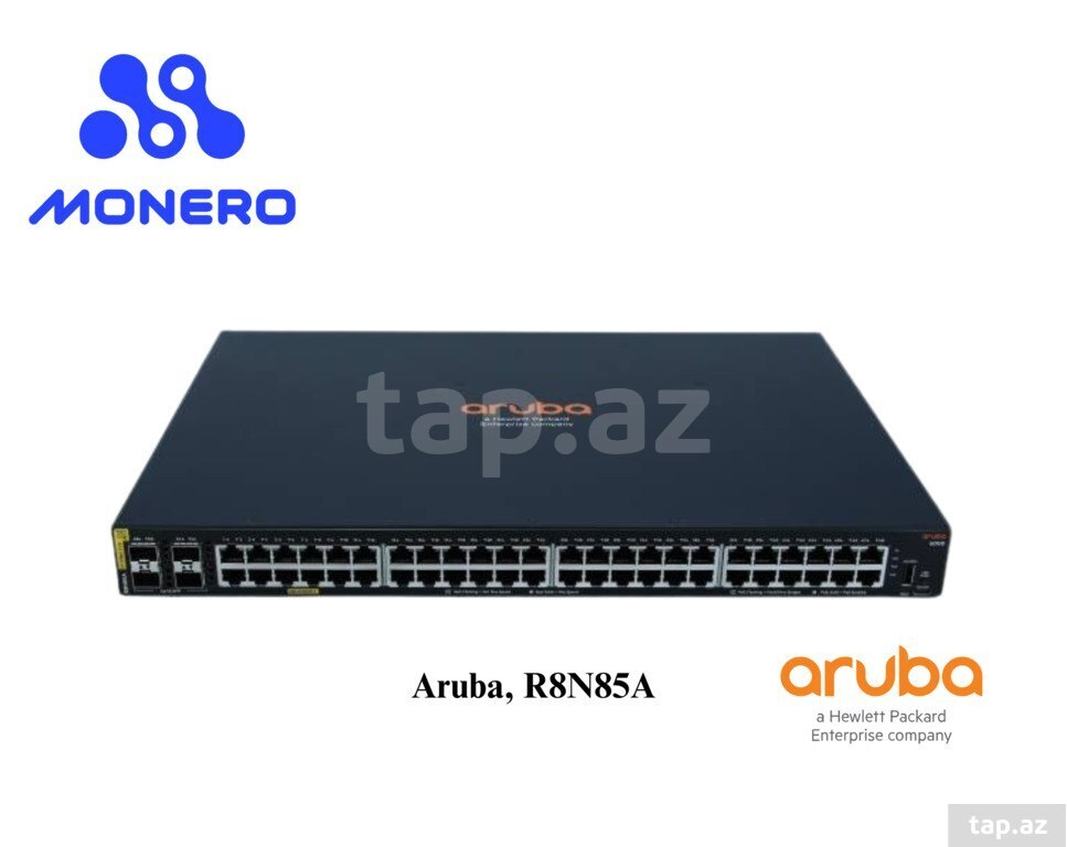 Aruba, R8N85A. 6000 48G CL4 4SFP POE 370W Swch Enterprise Managed (Web, CLI,SSH) Switch L2