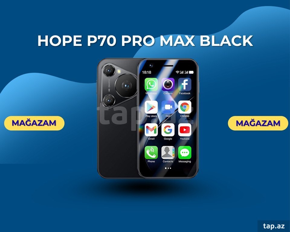 Hope P70 Pro Max Black