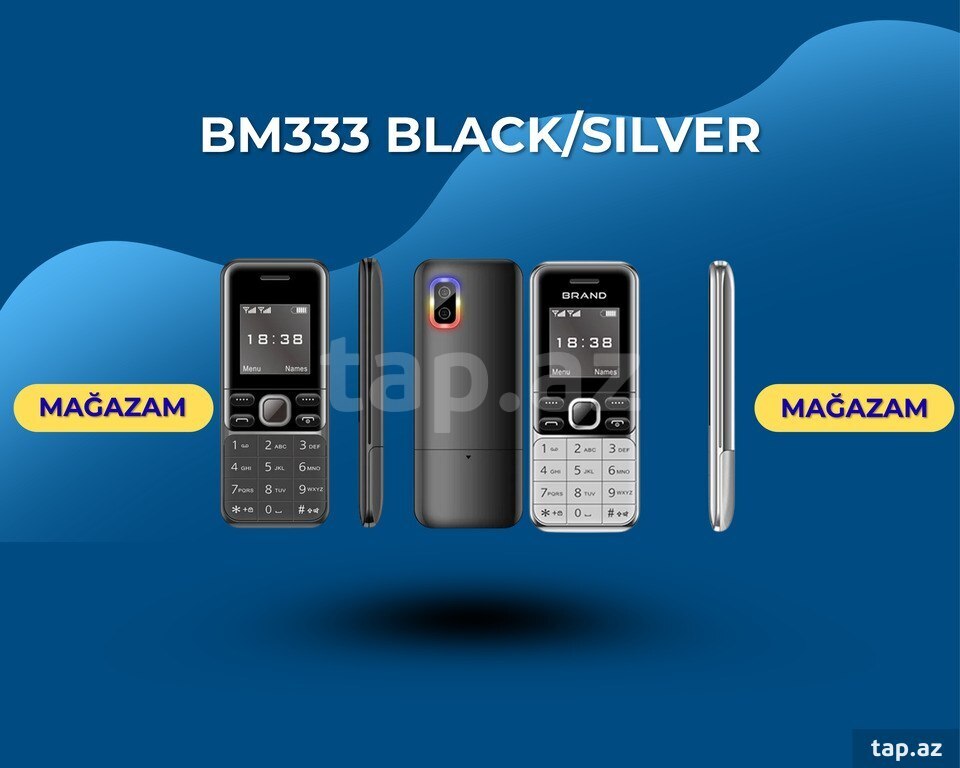 BM333 Black/Silver