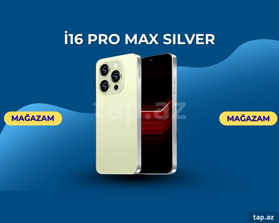İ16 Pro max silver