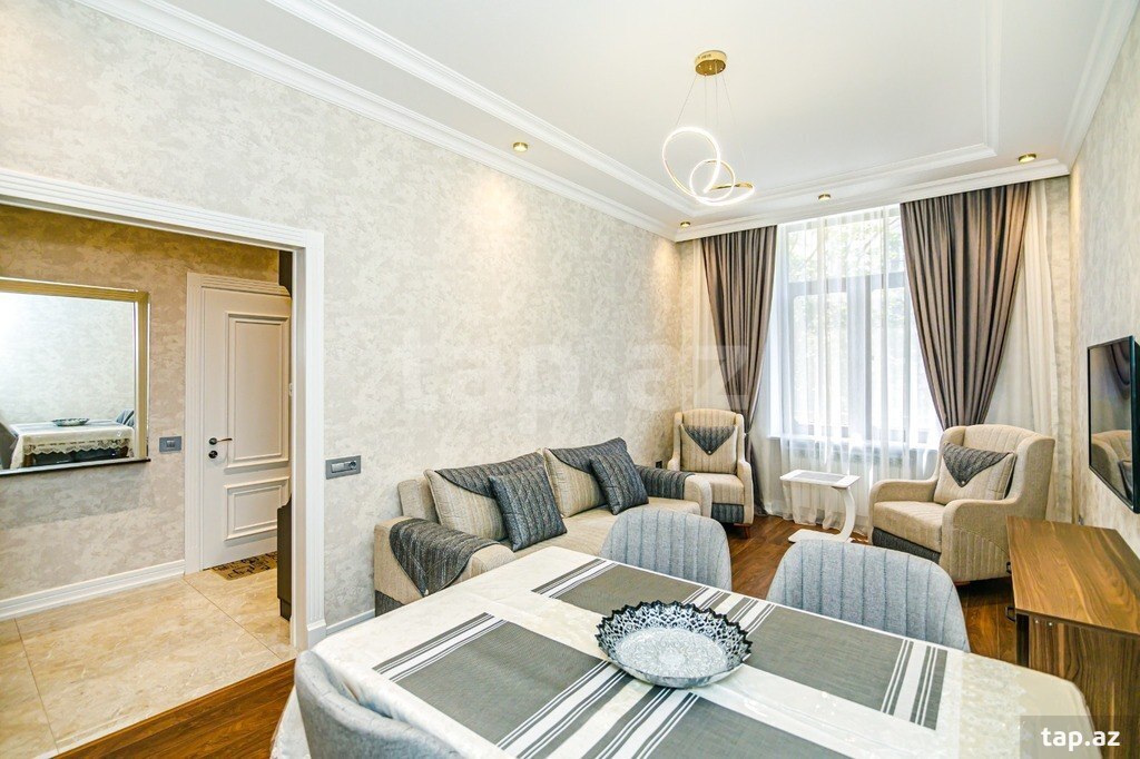 2-otaqlı mənzil kirayə verilir, Nizami m., 60 m² (17)