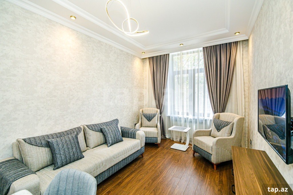 2-otaqlı mənzil kirayə verilir, Nizami m., 60 m² (18)