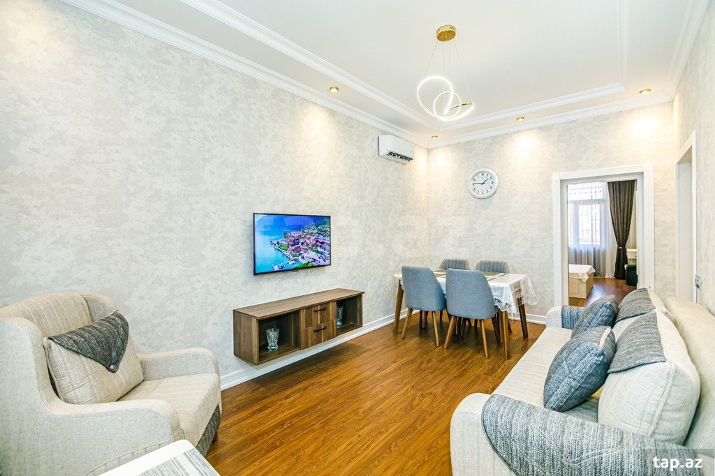 2-otaqlı mənzil kirayə verilir, Nizami m., 60 m² (21)