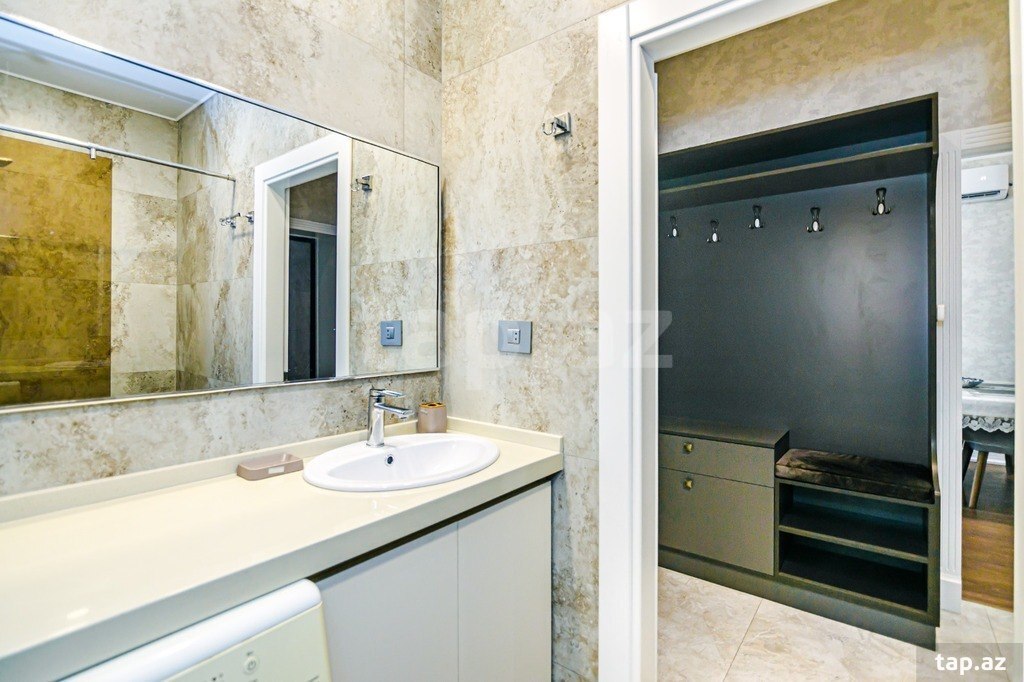 2-otaqlı mənzil kirayə verilir, Nizami m., 60 m² (19)
