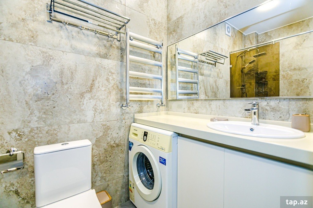 2-otaqlı mənzil kirayə verilir, Nizami m., 60 m² (8)