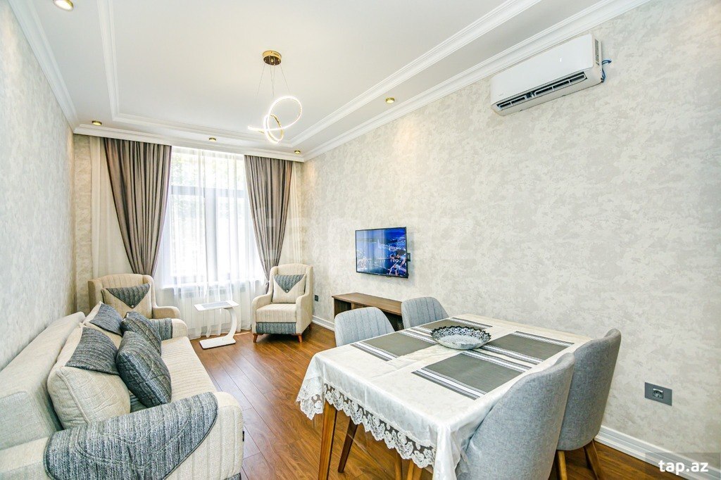 2-otaqlı mənzil kirayə verilir, Nizami m., 60 m² (16)
