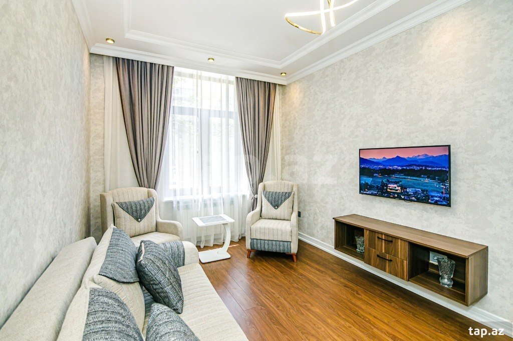 2-otaqlı mənzil kirayə verilir, Nizami m., 60 m² (9)