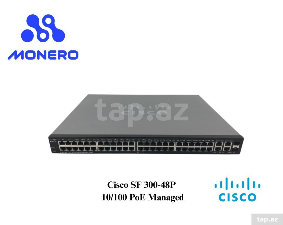Cisco SF 300-48P 10/100 PoE Managed