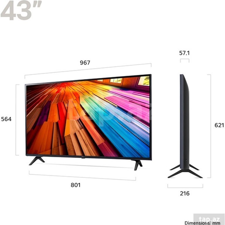 Televizor "LG TV 43UT80006"
