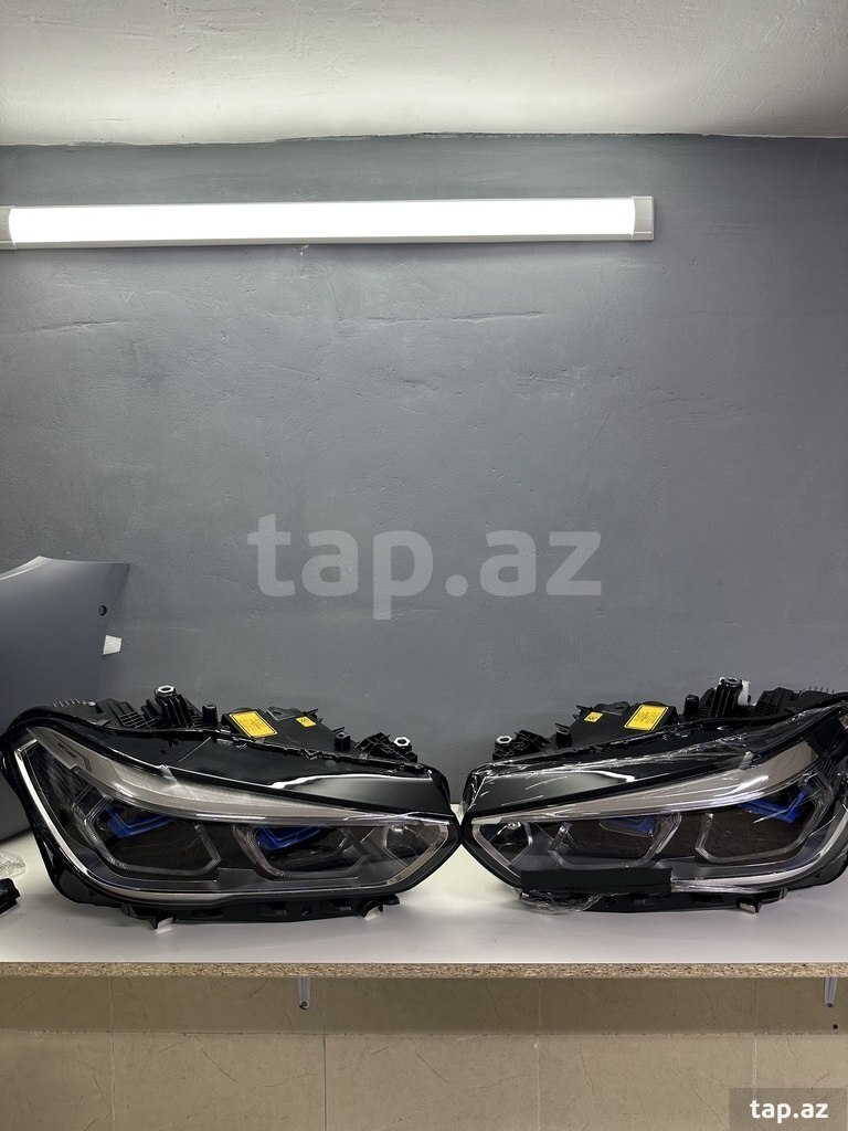 "BMW G05" lazer farası
