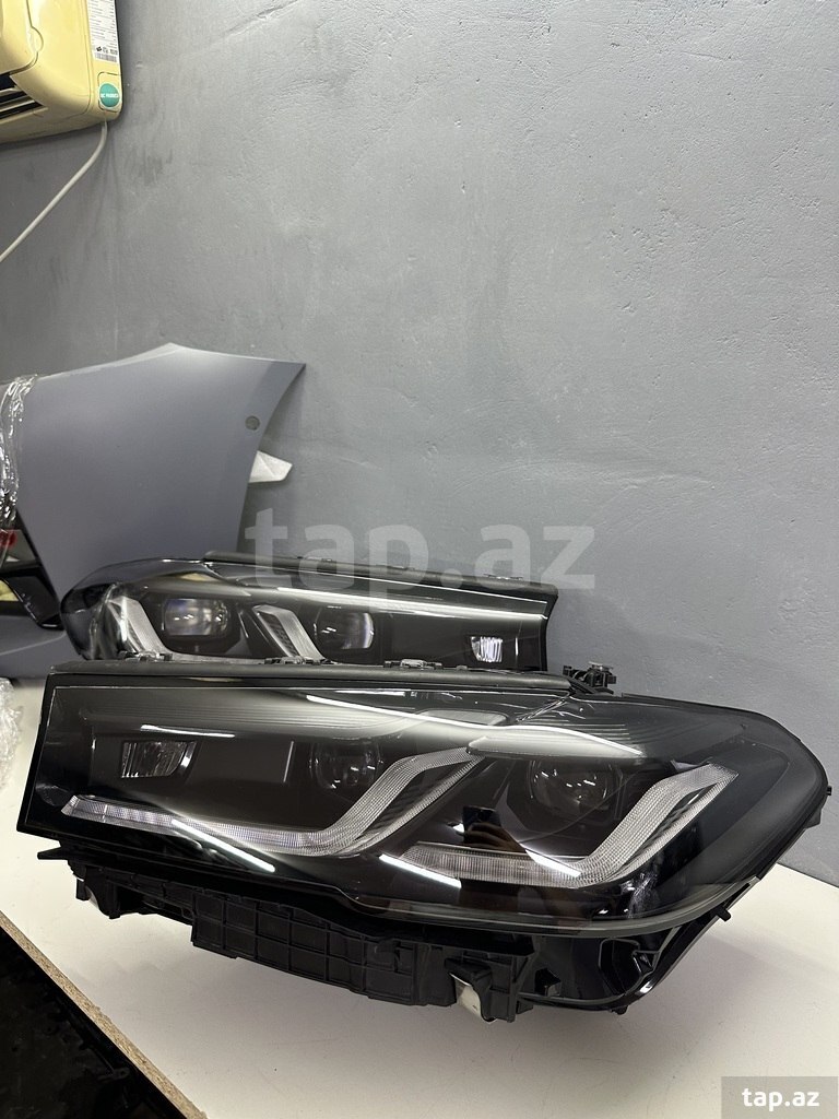 "BMW G30 2021" led faraları (2)