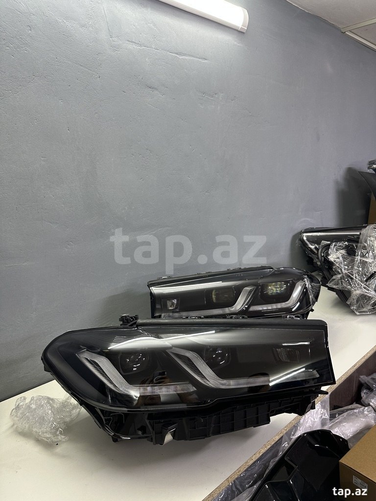 "BMW G30 2021" led faraları (3)