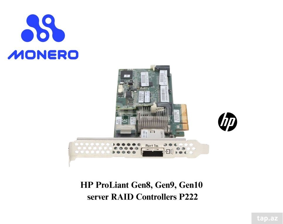HP ProLiant Gen8, Gen9, Gen10 server RAID Controllers P222