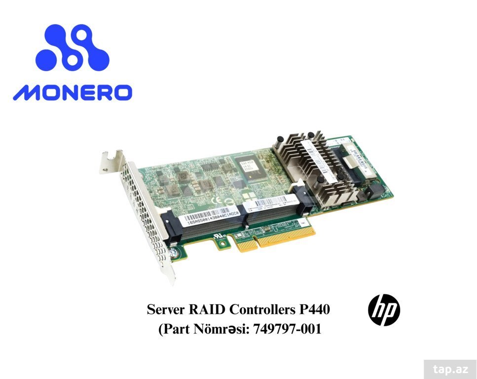 HP ProLiant Gen8,Gen9,Gen10 server RAID Controllers P440 (Part Nömrəsi: 749797-001, Kodu: 4K1715)