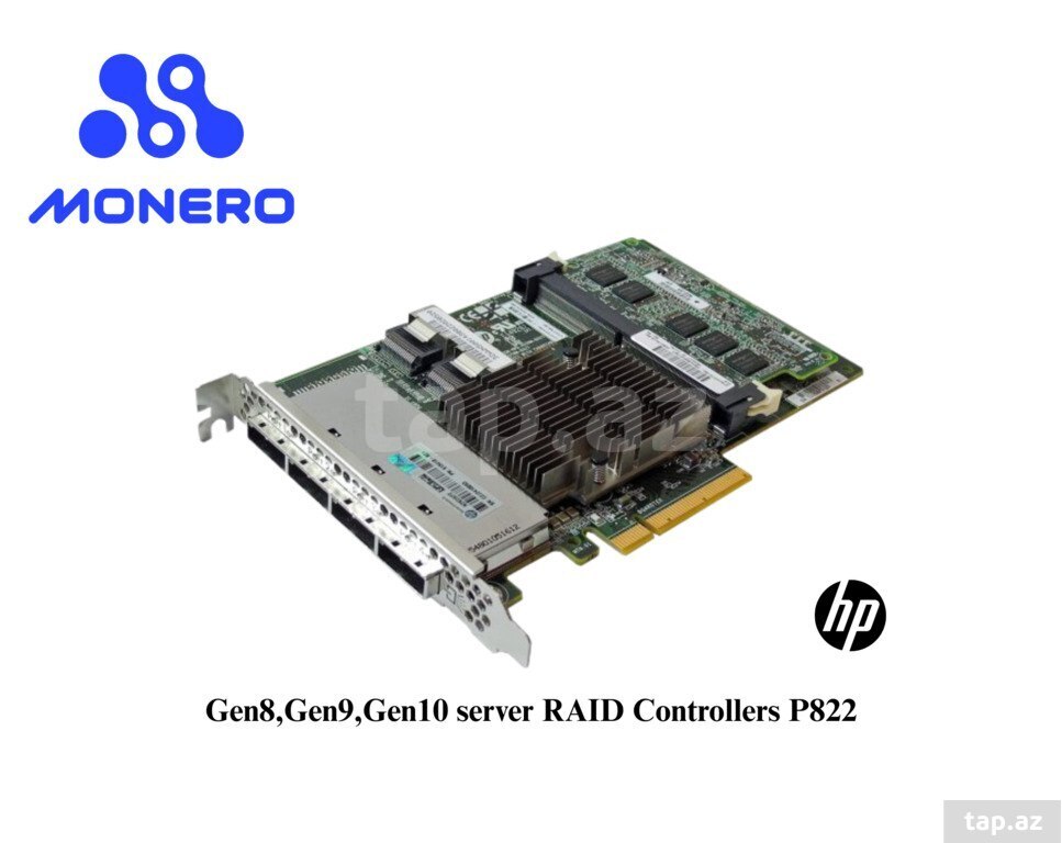 HP ProLiant Gen8,Gen9,Gen10 server RAID Controllers P822 (Part Nömrəsi: 643379-001, Kodu: 4K1265)