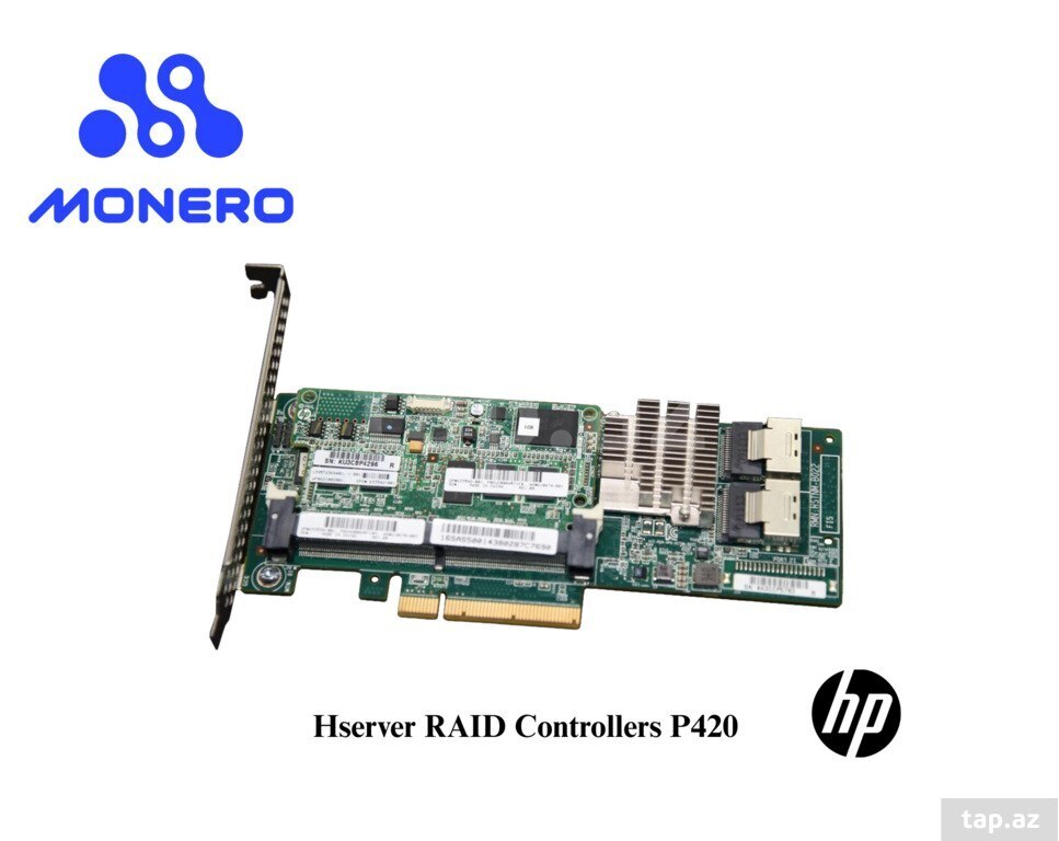 HP ProLiant Gen8,Gen9,Gen10 server RAID Controllers P420 (Part Nömrəsi: 633538-001, Kodu: 4K1415)