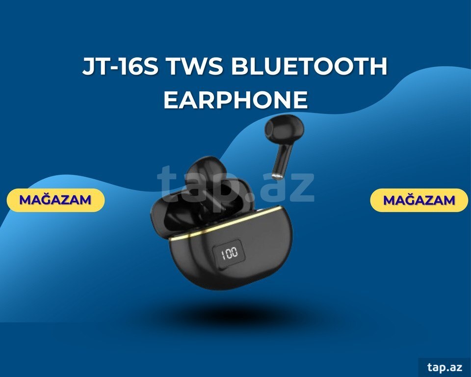 Bluetooth earphone "JT-16S TWS"