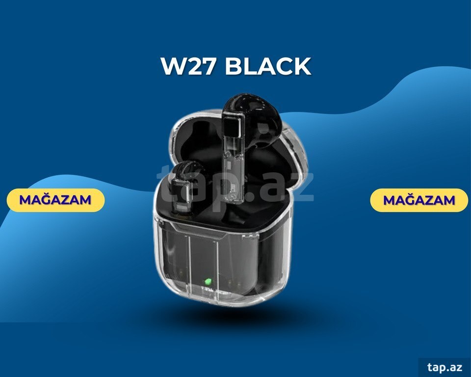 Qulaqlıq "W27 black"