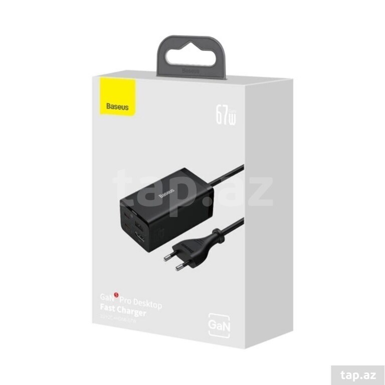 Baseus Gan Pro 5 Desktop Charger HDMİ (3)