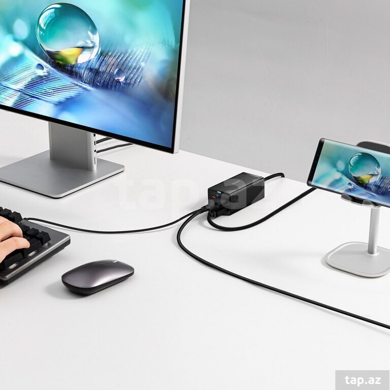Baseus Gan Pro 5 Desktop Charger HDMİ (8)