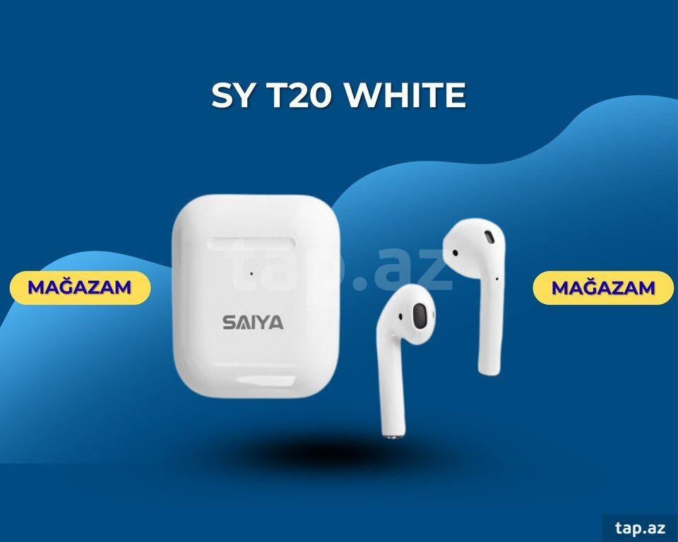 Qulaqlıq "Saiya Sy T20 white"
