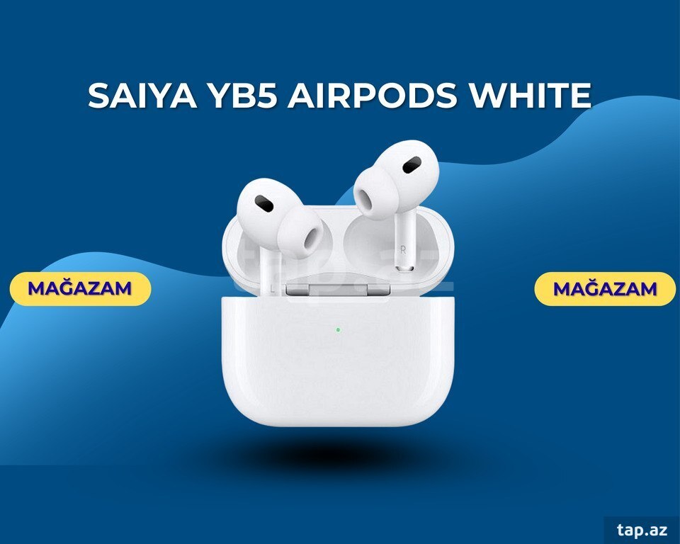 Qulaqcıq "Saiya YB5 AirPods White"
