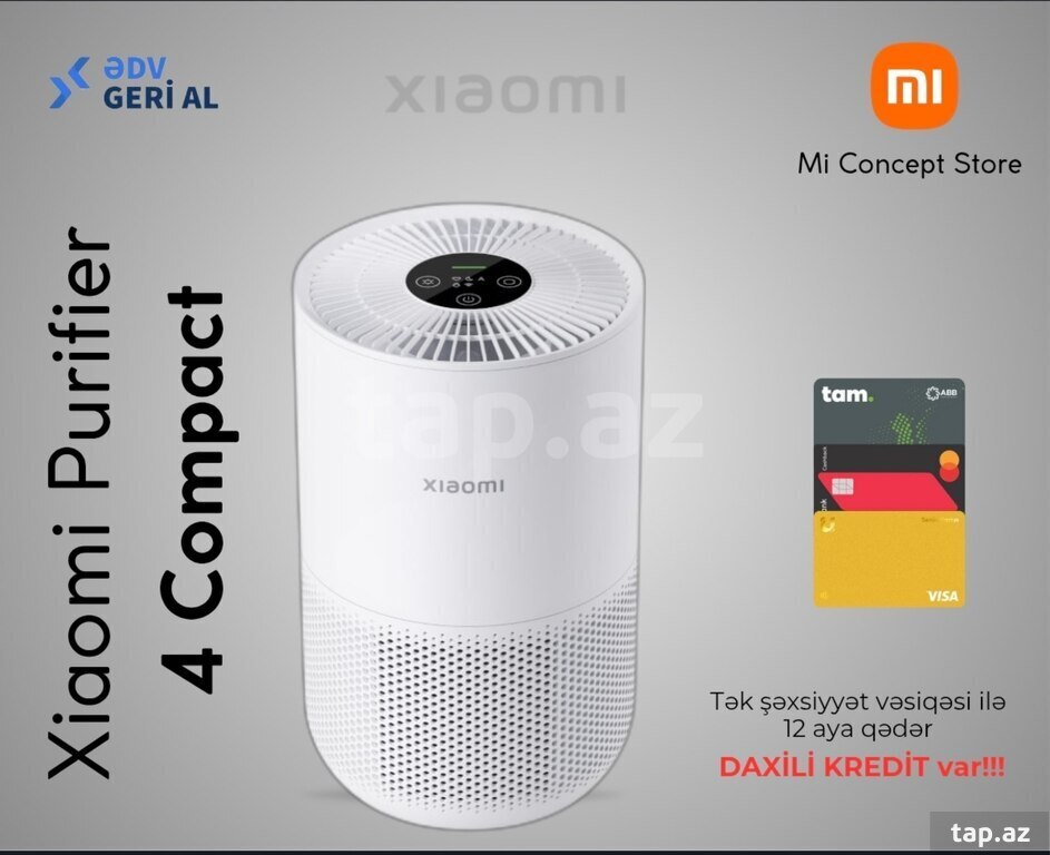 Hava təmizləyici  "Xiaomi  smart prufier 4 compact"