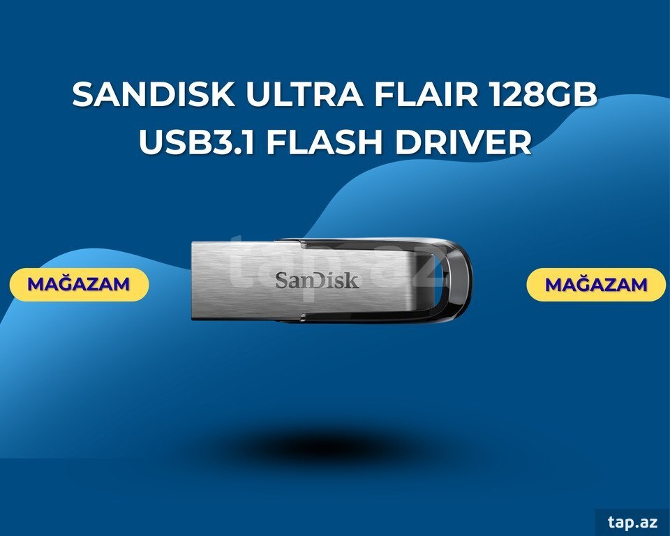 SanDisk Ultra Flair 128GB USB3.1 Flash driver
