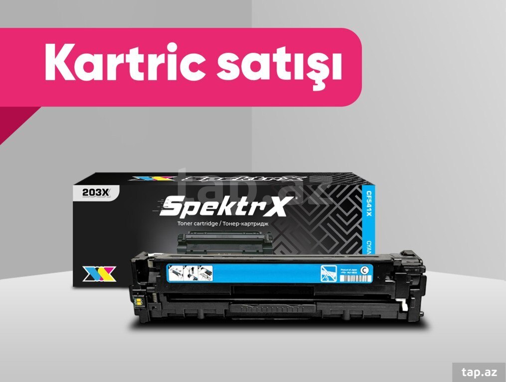 Kartric "203X (CF541X/CF542X/CF543X) Göy, Sarı, Qırmızı"