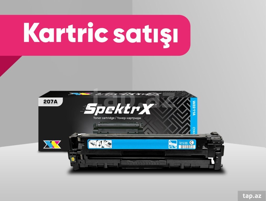 Kartric "207A (W2211A/W2212A/W2213A) Göy, Sarı, Qırmızı"