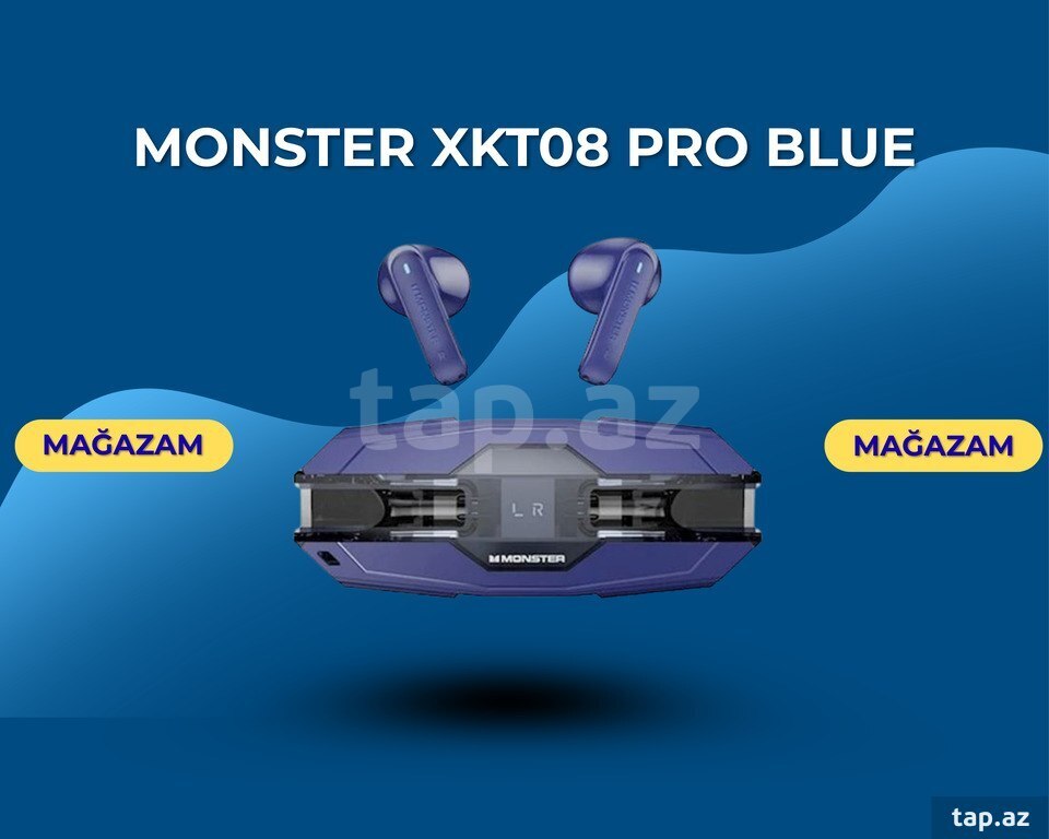 Monster Xkt08 Pro Blue