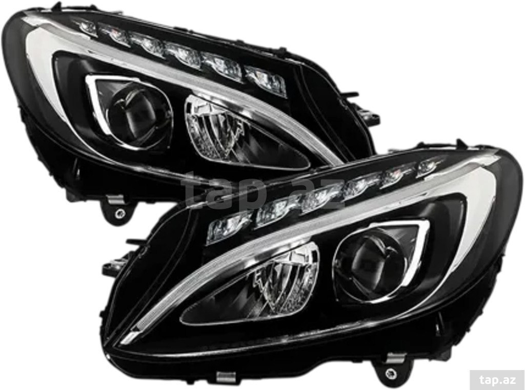 "Mercedes W213" LED faraları (7)