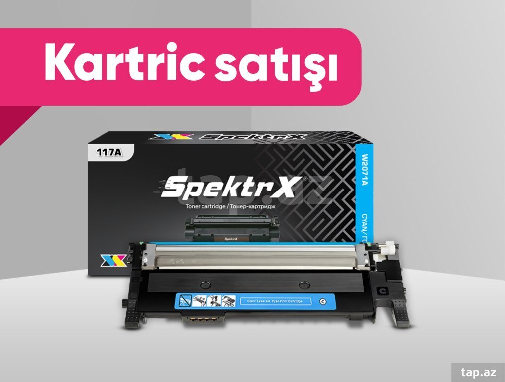 Kartric "117A (W2071A/W2072A/W2073A) Göy/Sarı/Qırmızı"